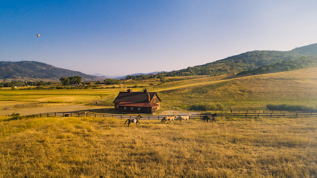 AMRC Summer 0073 1 - Horseplay: Equestrian Facilities Add Rustic Charm to Luxury Colorado Ranch Development in Steamboat Springs, Colorado